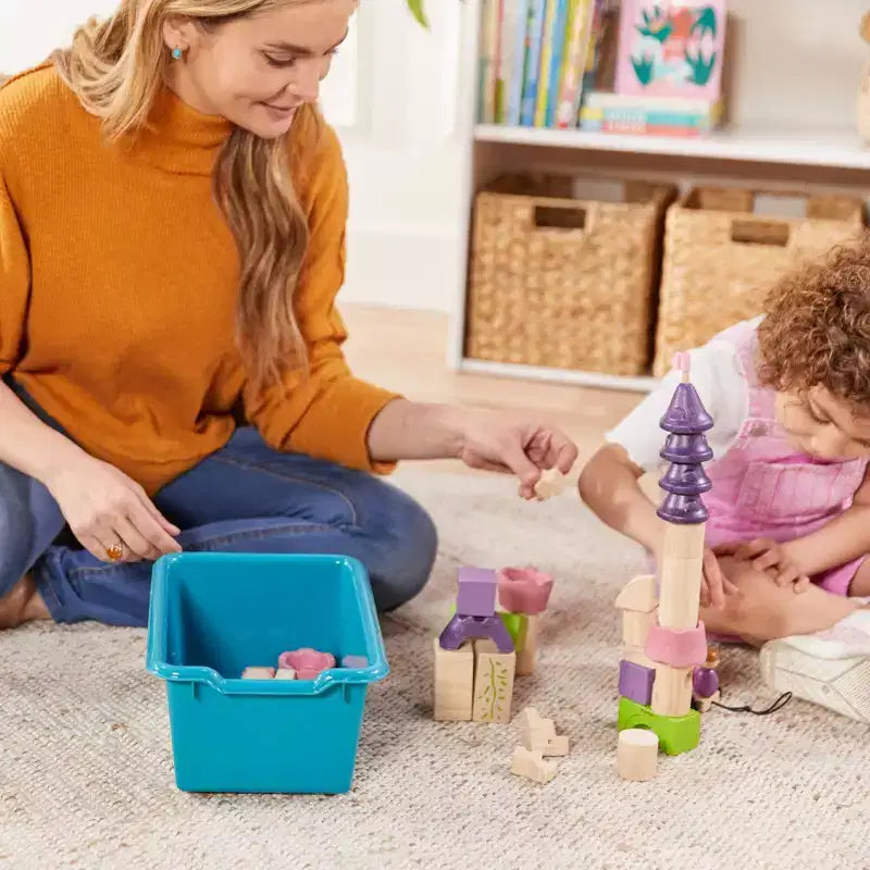 Meuble de rangement mobile à 12 casiers et 15 bacs frontaux, 3x4, Meuble pour enfants
