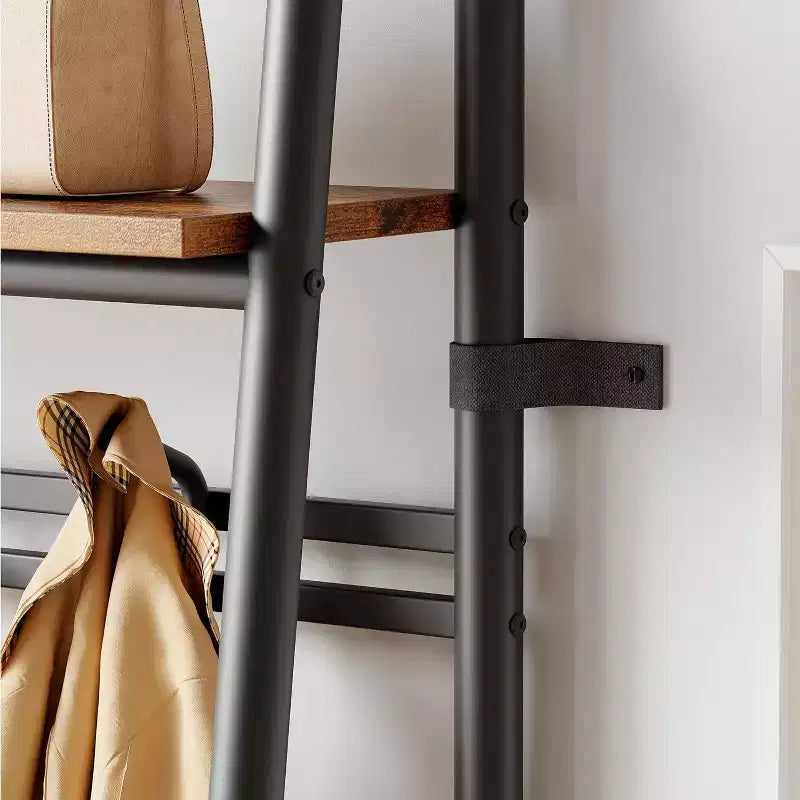 Portemanteau 4-en-1 avec banc et rangement à chaussures