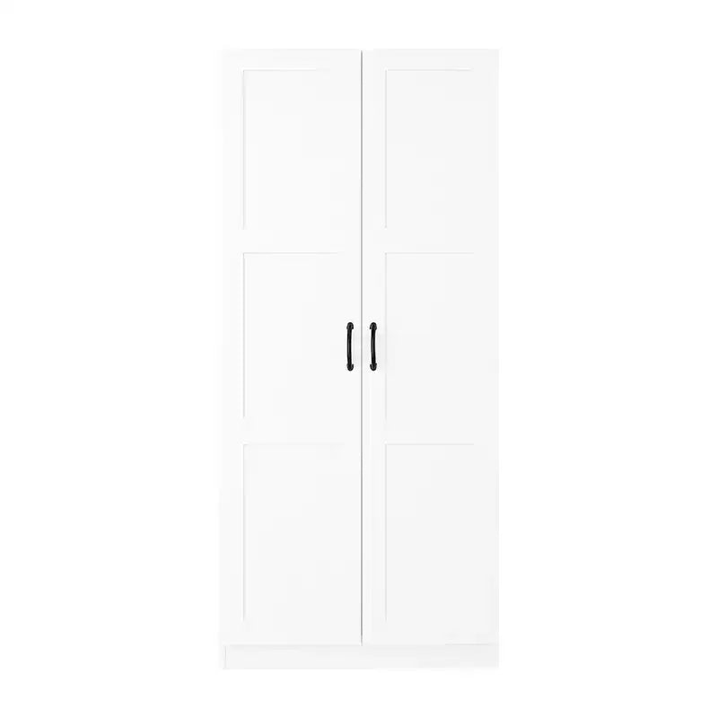 Armoire autoportante à 5 étagères en bois de 76,2 cm l x 180,3 cm H x 40,6 cm P
