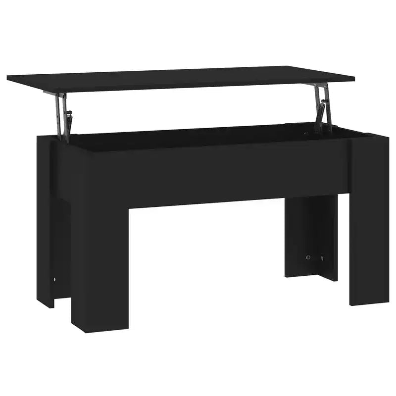 Table basse Bois d'ingénierie noir Standard Accoudoirs réglables