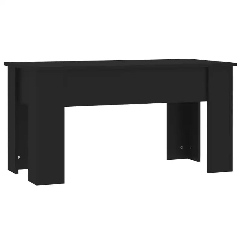 Table basse Bois d'ingénierie noir Standard Accoudoirs réglables