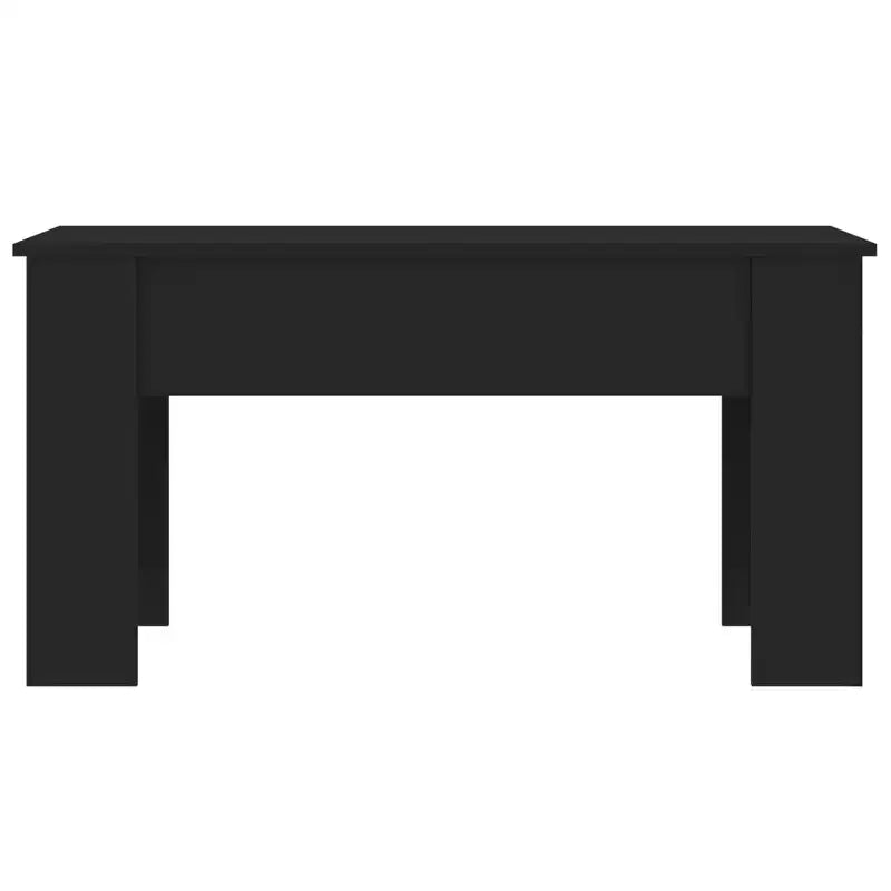 Table basse Bois d'ingénierie noir Standard Accoudoirs réglables