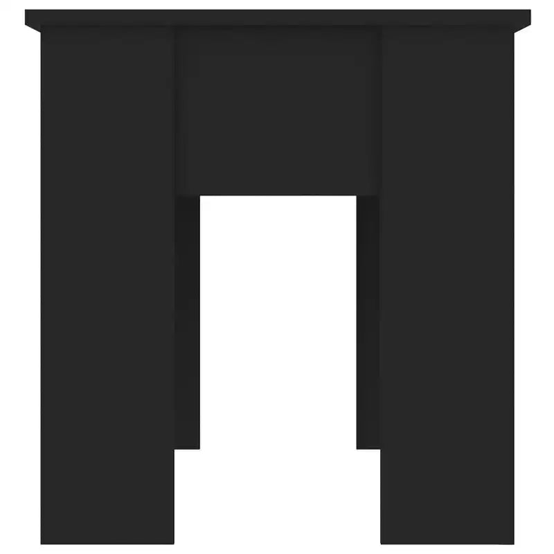 Table basse Bois d'ingénierie noir Standard Accoudoirs réglables