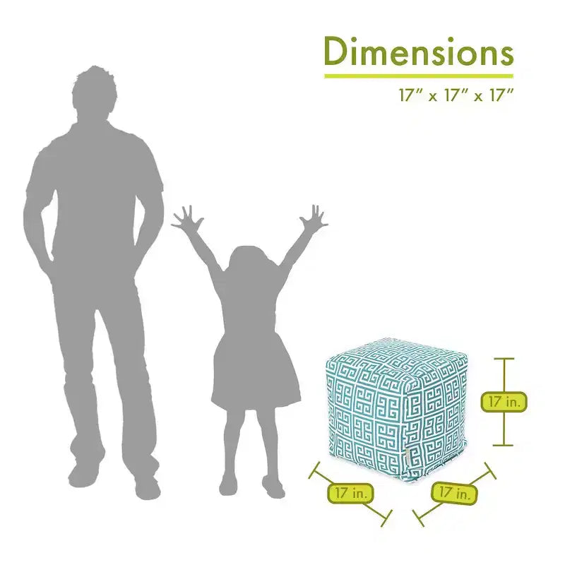 Tours de poufs cubiques