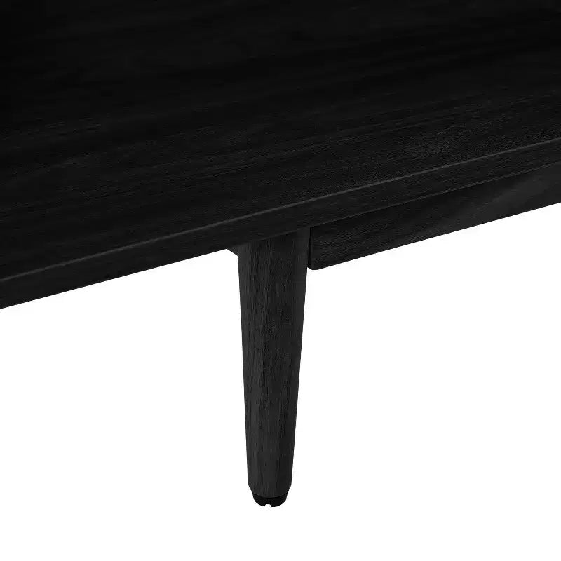 Grand meuble console de rangement de disques