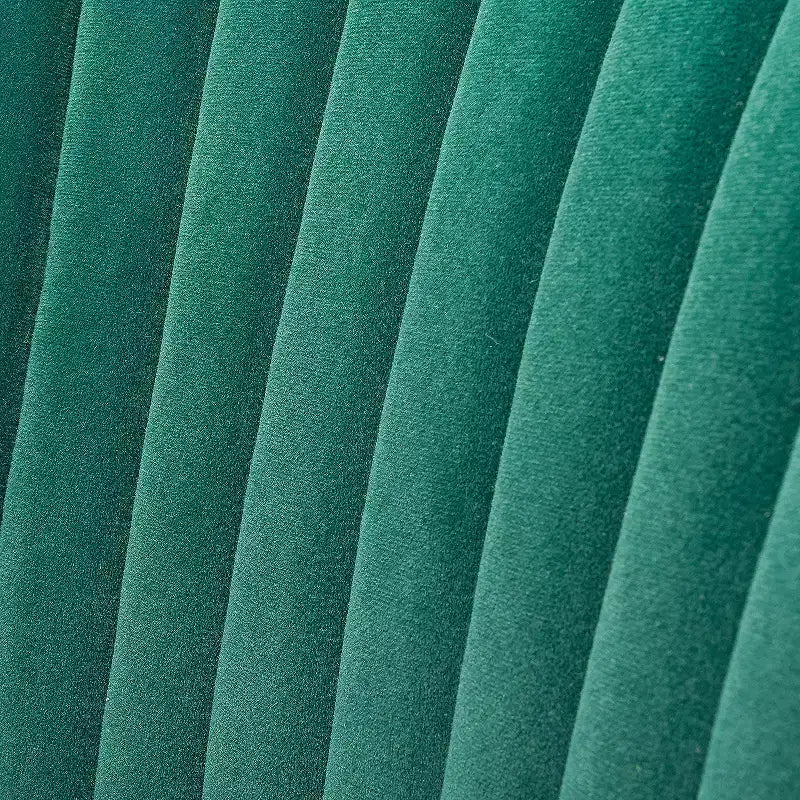 Fauteuil d'appoint en velours avec piètement en métal doré