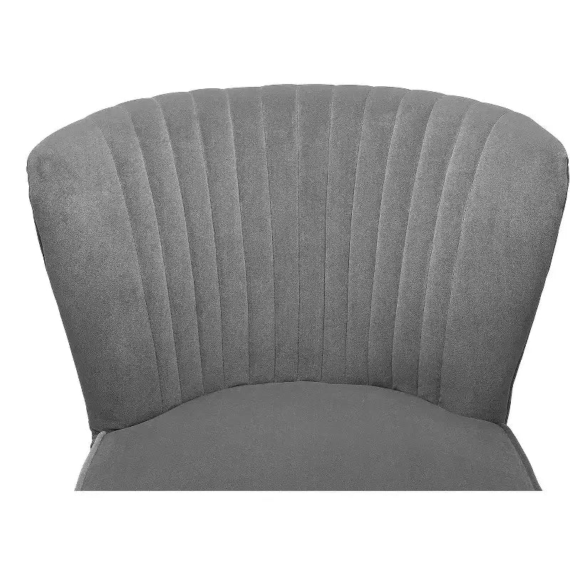 Fauteuil d'appoint en velours avec piètement en métal doré